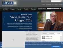 Tablet Screenshot of ersel.it